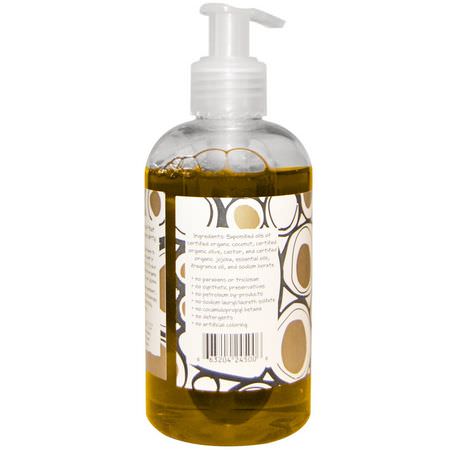 沐浴露, 沐浴露: Indigo Wild, Zum Wash, Natural Liquid Soap for Hands and Body, Frankincense & Myrrh, 8 fl oz (225 ml)