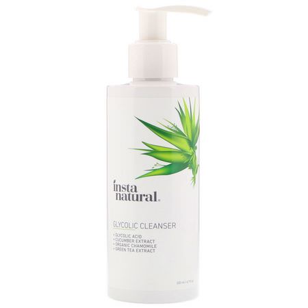 InstaNatural Face Wash Cleansers Green Tea Skin Care - 綠茶護膚, 清潔劑, 洗面奶, 磨砂膏