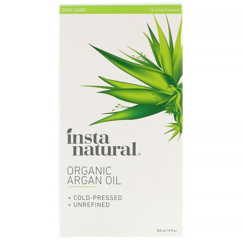 InstaNatural, Organic Argan Oil, 4 fl oz (120 ml) Review