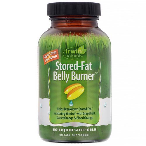 Irwin Naturals, Stored-Fat Belly Burner, 60 Liquid Soft-Gels Review