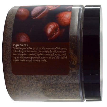 糖磨砂膏, 波蘭: Isvara Organics, Coffee Sugar Body Polish, 12 oz (355 ml)