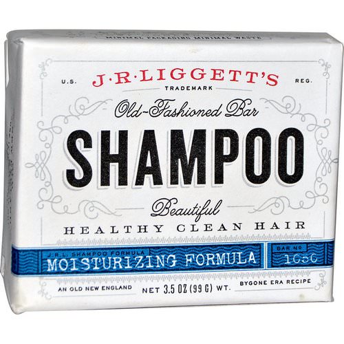 J.R. Liggett's, Old-Fashioned Bar Shampoo, Moisturizing Formula, 3.5 oz (99 g) Review