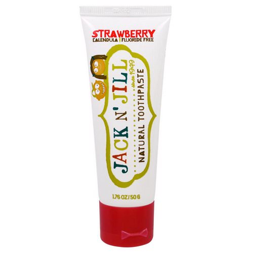 Jack n' Jill, Natural Toothpaste, Strawberry, 1.76 oz (50 g) Review