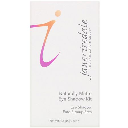 化妝禮品, 眼影: Jane Iredale, Eye Shadow Kit, Naturally Matte, 0.34 oz (9.6 g)