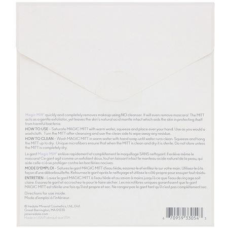 Jane Iredale Makeup Remover Wipes - 濕巾, 卸妝水, 清潔劑, 護膚