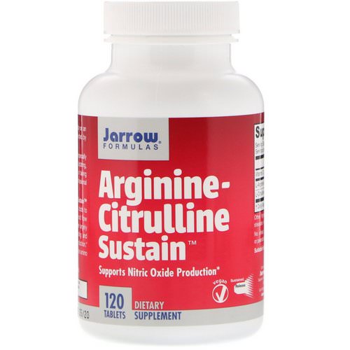 Jarrow Formulas, Arginine-Citrulline Sustain, 120 Tablets Review