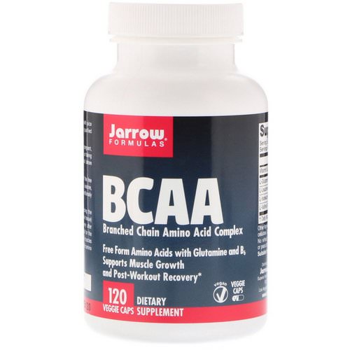 Jarrow Formulas, BCAA, Branched Chain Amino Acid Complex, 120 Veggie Caps Review
