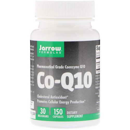 Jarrow Formulas, Co-Q10, 30 mg, 150 Capsules Review