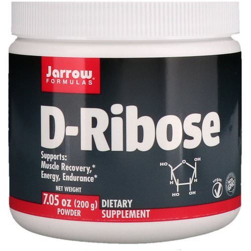 Jarrow Formulas, D-Ribose, Powder, 7.05 oz (200 g) Review