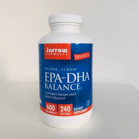 Jarrow Formulas Omega-3 Fish Oil - Omega-3魚油, Omegas EPA DHA, 魚油, 補品