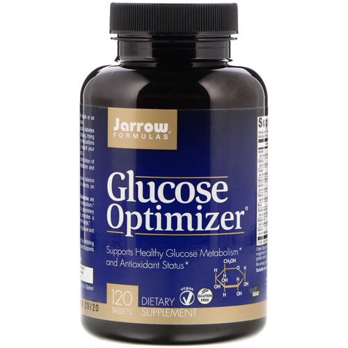 Jarrow Formulas, Glucose Optimizer, 120 Tablets Review