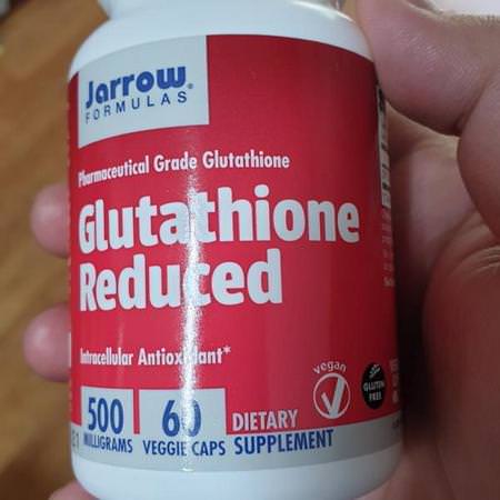 Jarrow Formulas L-Glutathione - L-穀胱甘肽, 抗氧化劑, 補品
