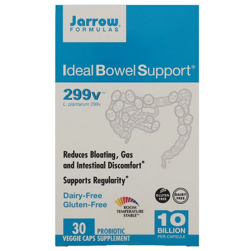 Jarrow Formulas, Ideal Bowel Support, 299v, 30 Veggie Caps Review