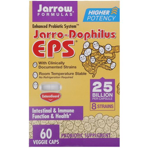 Jarrow Formulas, Jarro-Dophilus EPS, 25 Billion, 60 Veggie Caps Review