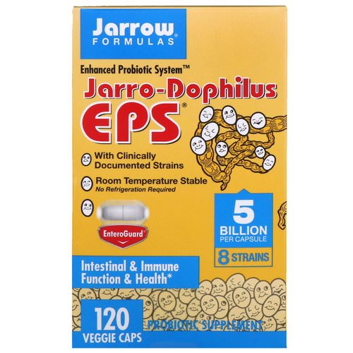 Jarrow Formulas, Jarro-Dophilus EPS, 5 Billion, 120 Veggie Caps Review