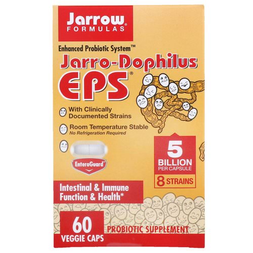 Jarrow Formulas, Jarro-Dophilus EPS, 5 Billion, 60 Veggie Caps Review