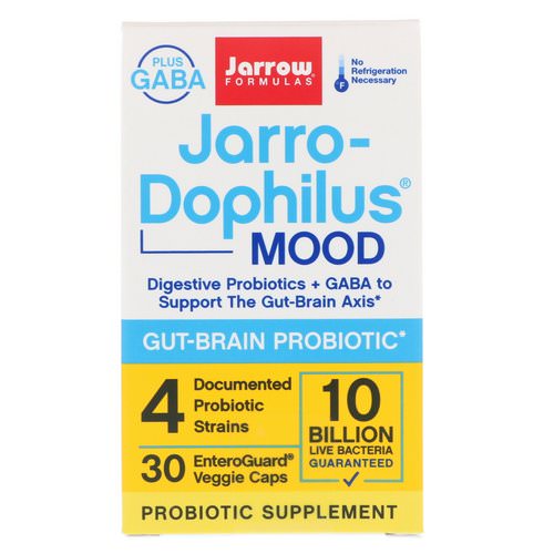 Jarrow Formulas, Jarro-Dophilus Mood, 30 EnteroGuard Veggie Caps Review