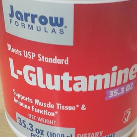 Jarrow Formulas L-Glutamine - L-谷氨酰胺, 氨基酸, 補品