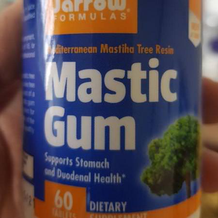 Jarrow Formulas Mastic Gum Condition Specific Formulas - 口香糖, 消化物, 補充劑