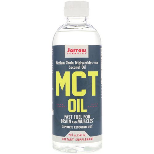 Jarrow Formulas, MCT Oil, 20 fl oz (591 ml) Review
