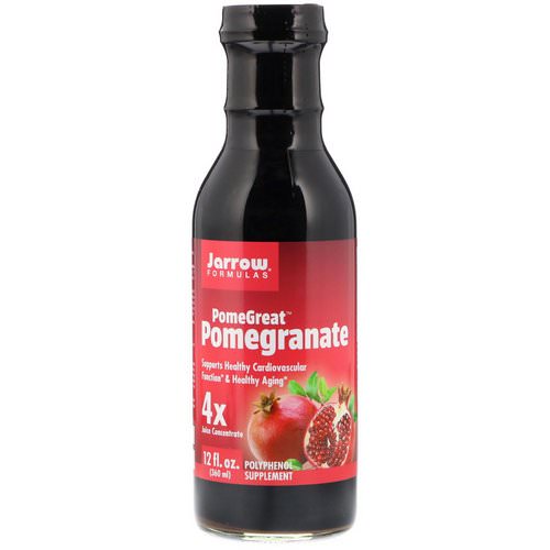 Jarrow Formulas, PomeGreat Pomegranate, 12 fl oz (360 ml) Review