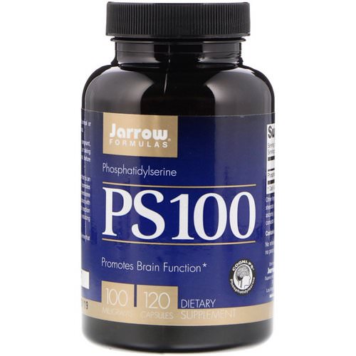 Jarrow Formulas, PS 100, Phosphatidylserine, 100 mg, 120 Capsules Review