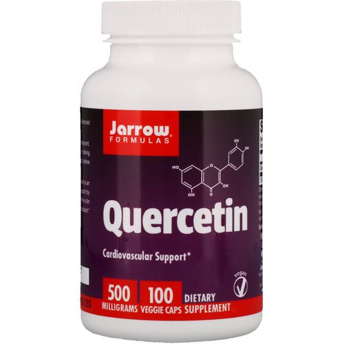 Jarrow Formulas, Quercetin, 500 mg, 100 Capsules Review