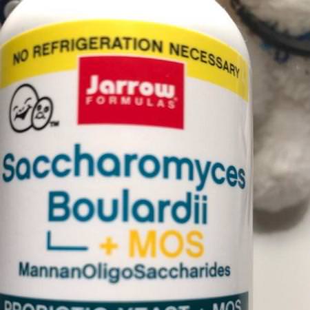 Jarrow Formulas, Saccharomyces Boulardii + MOS, 5 Billion, 30 Veggie Caps