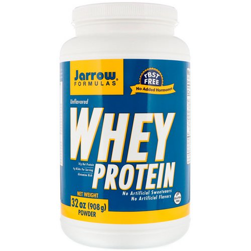 Jarrow Formulas, Whey Protein, Unflavored, 2 lbs (908 g) Review