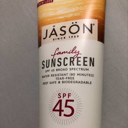 Jason Natural Body Sunscreen - 身體防曬霜, 沐浴