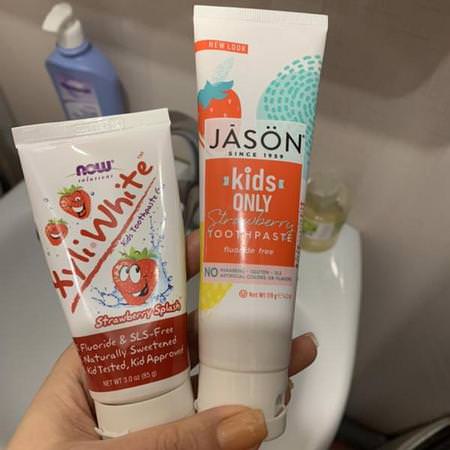 Jason Natural Baby Toothpaste Gel Fluoride Free - 無氟化物, 牙膏, 沐浴劑, 凝膠