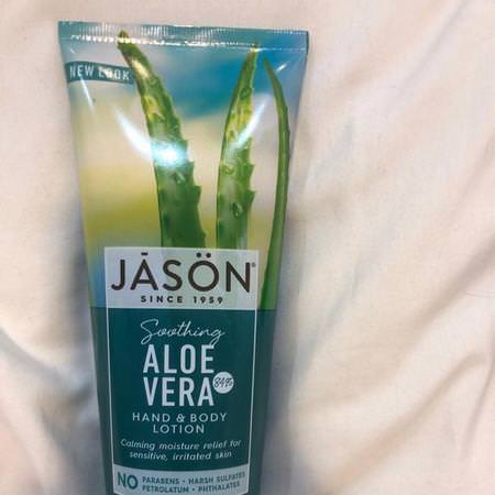 Jason Natural Hand Cream Creme Aloe Vera Skin Care - 蘆薈護膚, 皮膚護理, 護手霜, 護手