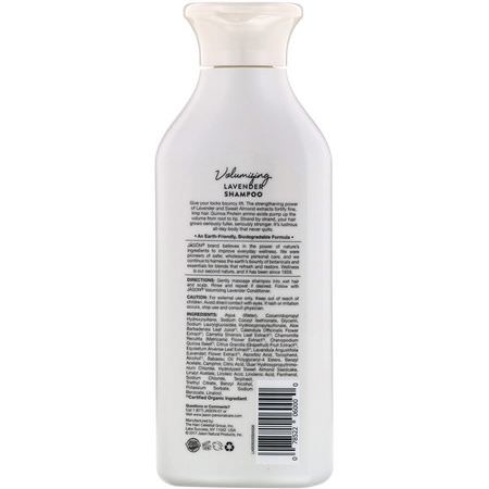 洗髮, 護髮: Jason Natural, Volumizing Lavender Shampoo, 16 fl oz (473 ml)