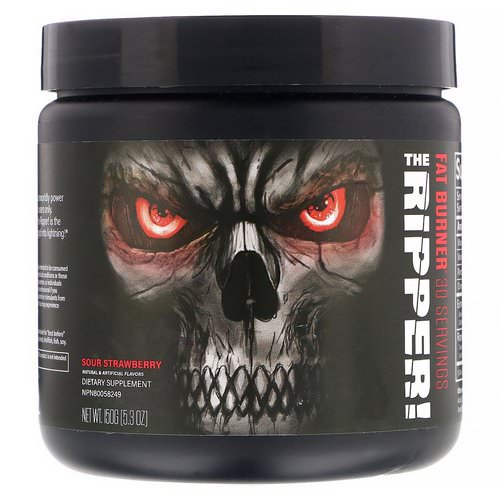 JNX Sports, The Ripper, Fat Burner, Sour Strawberry, 5.3 oz (150 g) Review