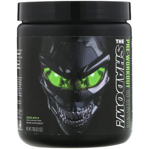 JNX Sports, The Shadow, Pre-Workout, Green Apple, 9.5 oz (270 g) Review
