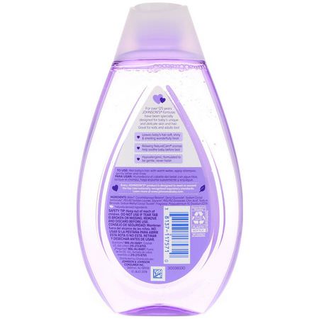 嬰兒洗髮水, 頭髮: Johnson & Johnson, Calming Shampoo, 13.6 fl oz (400 ml)