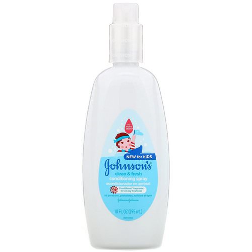 Johnson & Johnson, Kids, Clean & Fresh, Conditioning Spray, 10 fl oz (295 ml) Review