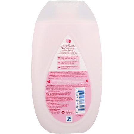 乳霜, 嬰兒乳液: Johnson & Johnson, Baby Lotion, 10.2 fl oz (300 ml)
