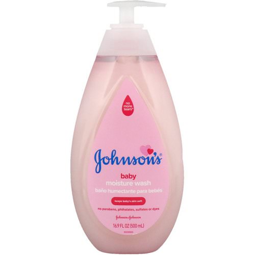 Johnson & Johnson, Baby Moisture Wash, 16.9 fl oz (500 ml) Review