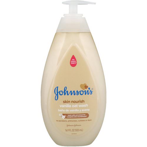 Johnson & Johnson, Skin Nourish, Vanilla Oat Wash, 16.9 fl oz (500 ml) Review