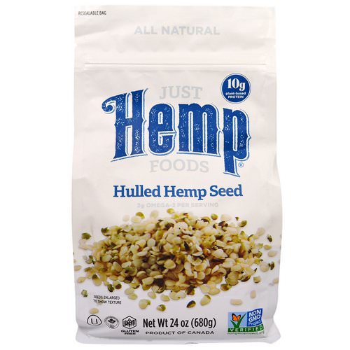 Just Hemp Foods, Hulled Hemp Seeds, 1.5 lbs (680 g) Review