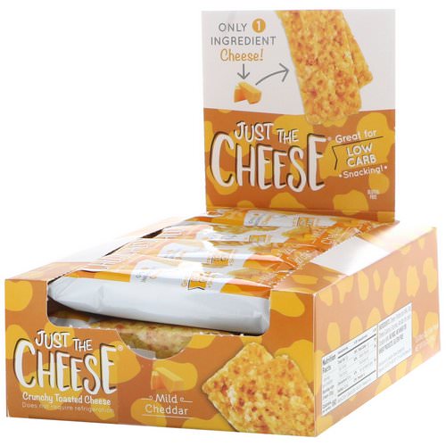 Just The Cheese, Mild Cheddar Bars, 12 Bars, 0.8 oz (22 g) Review