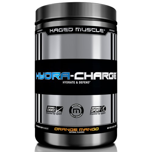 Kaged Muscle, Hydra Charge, Orange Mango, 9.73 oz (276 g) Review