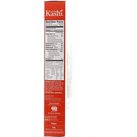 早餐穀物: Kashi, 7 Whole Grain Flakes Cereal, 12.6 oz (357 g)