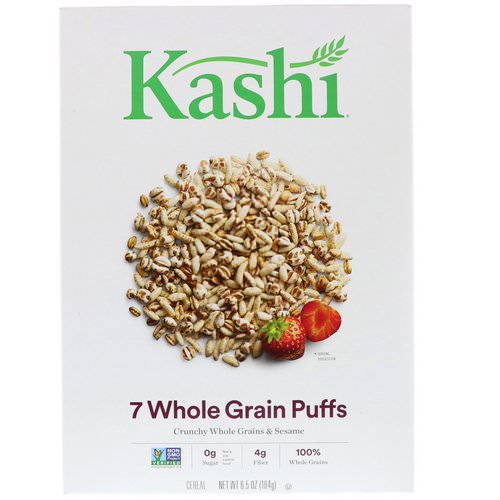 Kashi, 7 Whole Grain Puffs, 6.5 oz (184 g) Review