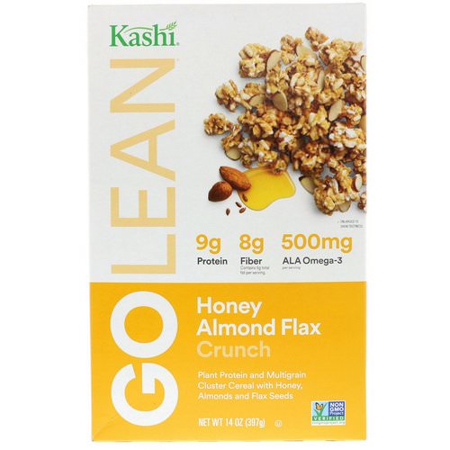 Kashi, GoLean Crunch! Honey Almond Flax Cereal, 14 oz (397 g) Review