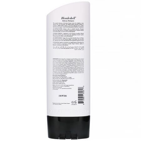 護髮素, 洗髮水: Keratin Complex, Blondeshell Debrass Shampoo, 13.5 fl oz (400 ml)