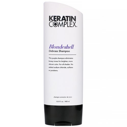 Keratin Complex, Blondeshell Debrass Shampoo, 13.5 fl oz (400 ml) Review