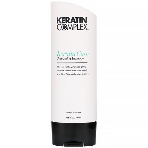 Keratin Complex, Keratin Care Smoothing Shampoo, 13.5 fl oz (400 ml) Review
