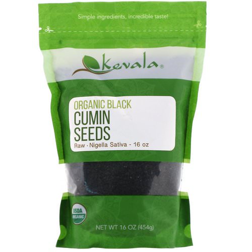 Kevala, Organic Black Cumin Seeds, Raw, 16 oz (454 g) Review